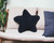 Homeroots Home Decor Set of 2 Blue 3D Starfish Throw Pillows, Set of 2