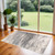 Homeroots Home Decor 3' X 5' with Gray and White Abstract Non Skid Area Rug