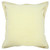 Homeroots Home Decor 20 X 20 Inches in Light Yellow 100% Cotton Zippered Pillow