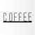 Black Metal Coffee Sign - 808230026421