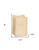 Set of Two Beige Flameless Pillar Candle