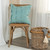 Homeroots Home Decor 20 Inches Aqua Cotton Pillow