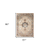 5' X 8' Ivory Navy and Orange Medallion Power Loom Area Rug