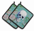 Day of the Dead Pair of Pot Holders - 638508622587