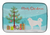 Christmas Tree and Dog on Dish Drying Mat - 652259247776