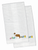Easter Dog Design White Embroidered Plush Hand Towel Set of 2 - 652259233113