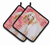 Dog Art Seasonal Pair of Pot Holders - 652259215690