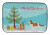 Christmas Tree and Dog on Dish Drying Mat - 652259242467