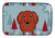Winter Holiday Dog on Dish Drying Mat - 652259243525