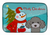 Snowman with Dog Dish Drying Mat - 652259248902