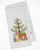 Christmas Tree and Dog White Kitchen Towel Set of 2 - 652259334513