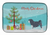 Christmas Tree and Dog on Dish Drying Mat - 652259247820