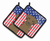American Flag and Dog on Oven Mitt - 638508389206