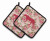 Animal Artwork Pair of Pot Holders - 638508403926