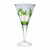 Acrylic Wine glass - V shape Palm Tree Design 14 oz. Set of 4 - 876770000805