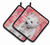 Dog Art Seasonal Pair of Pot Holders - 652259215683
