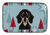Winter Holiday Dog on Dish Drying Mat - 652259243532