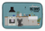 Dog Kitchen Scene Dish Drying Mat - 194030342459