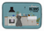 Dog Kitchen Scene Dish Drying Mat - 194030342145