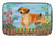 Spring Dog on Dish Drying Mat - 652259251667
