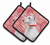 Dog Art Seasonal Pair of Pot Holders - 652259215607