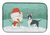 Dog and Snowman Christmas Dish Drying Mat - 652259276981