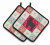 Dog XOXO Pair of Pot Holders - 194030174937