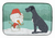 Dog and Snowman Christmas Dish Drying Mat - 652259276820