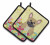 Easter Eggs Dog Pair of Pot Holders - 638508766007