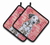 Dog Art Seasonal Pair of Pot Holders - 652259215751