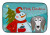 Snowman with Dog Dish Drying Mat - 652259249640