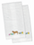 Easter Dog Design White Embroidered Plush Hand Towel Set of 2 - 652259232697