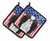 American Flag and Dog on Oven Mitt - 638508389169