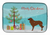 Christmas Tree and Dog on Dish Drying Mat - 652259247806