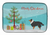 Christmas Tree and Dog on Dish Drying Mat - 652259250196