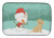 Dog and Snowman Christmas Dish Drying Mat - 652259277353