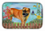 Spring Dog on Dish Drying Mat - 652259251360