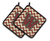 Monogram Chevron Pair of Pot Holders - 638508399311