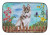 Spring Dog on Dish Drying Mat - 652259251865
