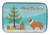 Christmas Tree and Dog on Dish Drying Mat - 652259243129