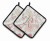 Monogram Love Pair of Pot Holders - 638508386342