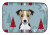 Winter Holiday Dog on Dish Drying Mat - 652259245642