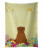 Easter Eggs Design with Dog Kitchen Towel - 638508790606