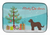 Dog Breed/Merry Christmas art Dish Drying Mat - 194030019825