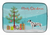Christmas Tree and Dog on Dish Drying Mat - 652259244003