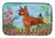 Spring Dog on Dish Drying Mat - 652259251469