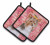 Dog Art Seasonal Pair of Pot Holders - 652259215904