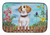 Spring Dog on Dish Drying Mat - 652259251766