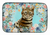 cat breed/Flowers art Dish Drying Mat - 194030017609