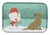Dog and Snowman Christmas Dish Drying Mat - 652259276912